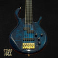 Pedulla Pentabuzz Arctic Blue AAA Flame Maple Mike Pedulla