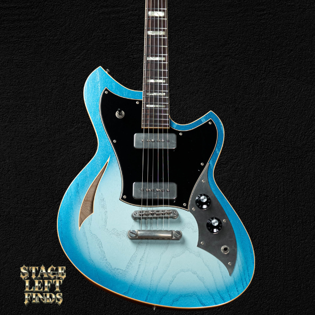Novo Mirus Lake Sonic Burst, Amber Back and Sides P90 Pickups