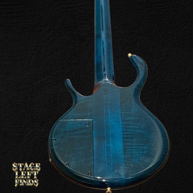 Pedulla Pentabuzz Arctic Blue AAA Flame Maple Mike Pedulla
