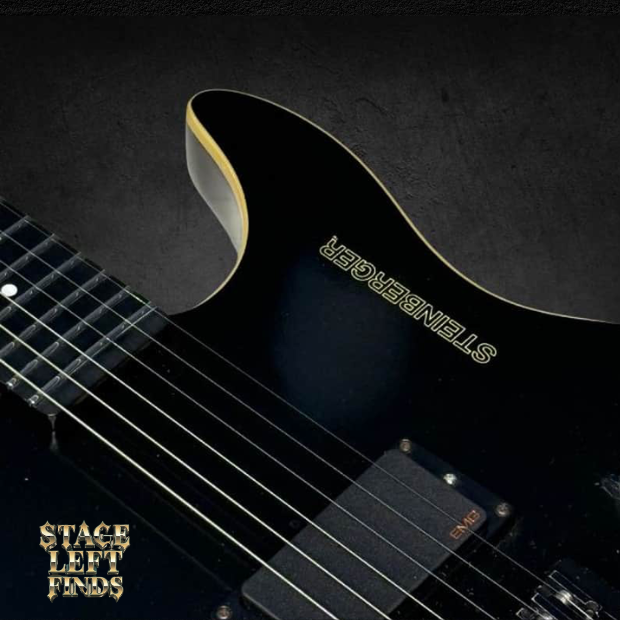 Steinberger GM1T Newburgh TransTrem Matte Black EMG 89