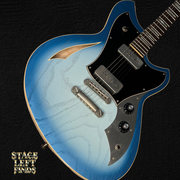 Novo Mirus Lake Sonic Burst, Amber Back and Sides P90 Pickups
