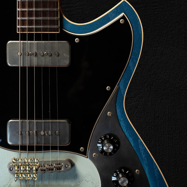 Novo Mirus Lake Sonic Burst, Amber Back and Sides P90 Pickups