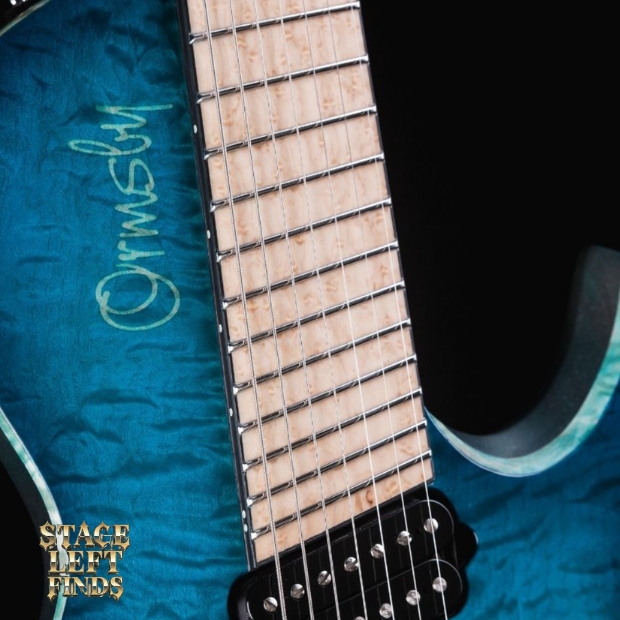 2024 Ormsby Single Cut Blue Quilt 7-String Multiscale
